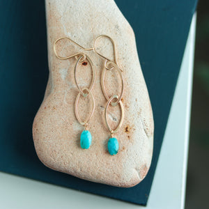 Turquoise Drop Earrings