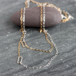 Squarely There Wrap Necklace