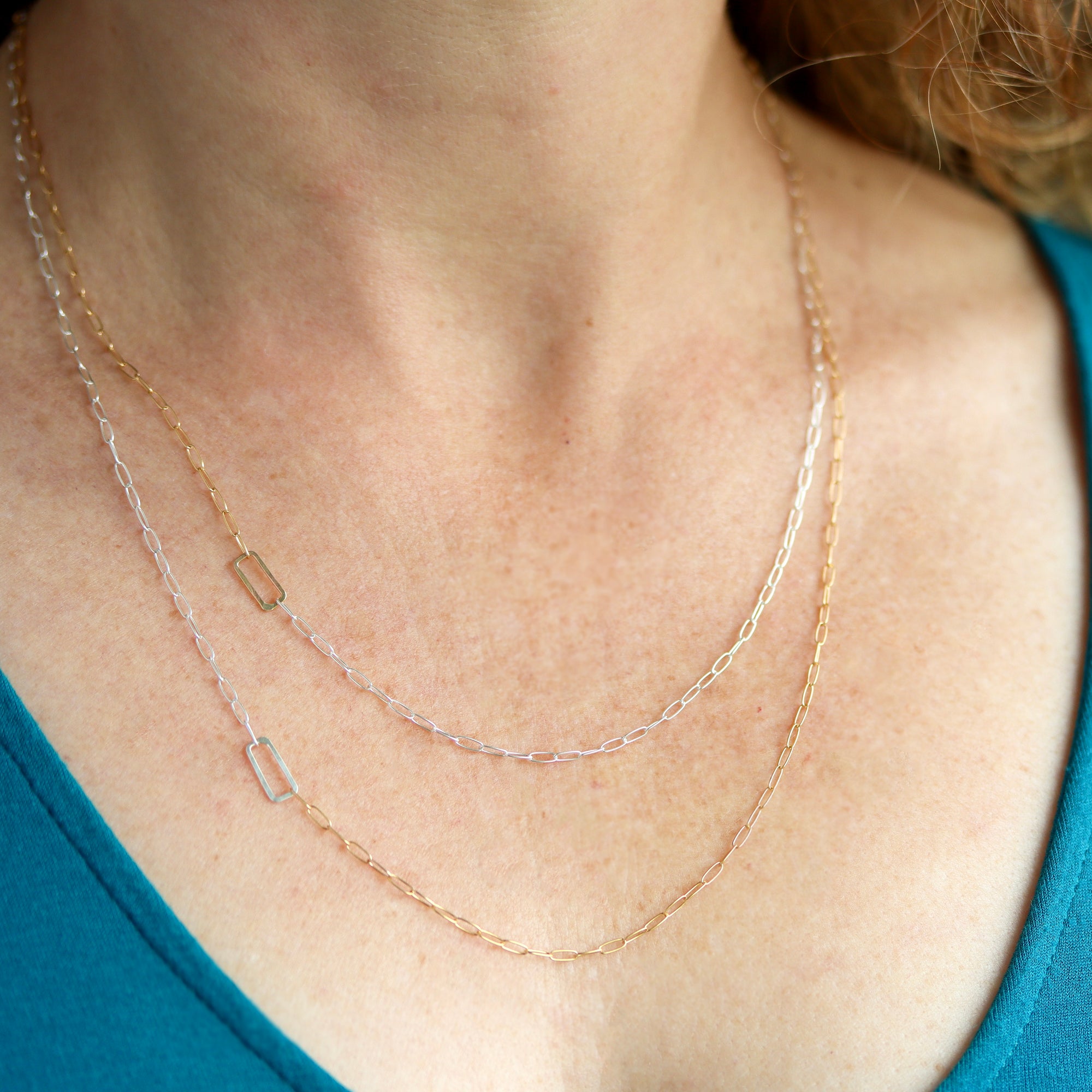 Squarely There Wrap Necklace